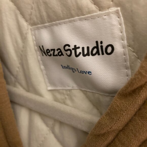 100% CottonLinen Patchwork Quilted Versatile Autumn/Winter Coat, OS,Fall Colors - Picture 15 of 15